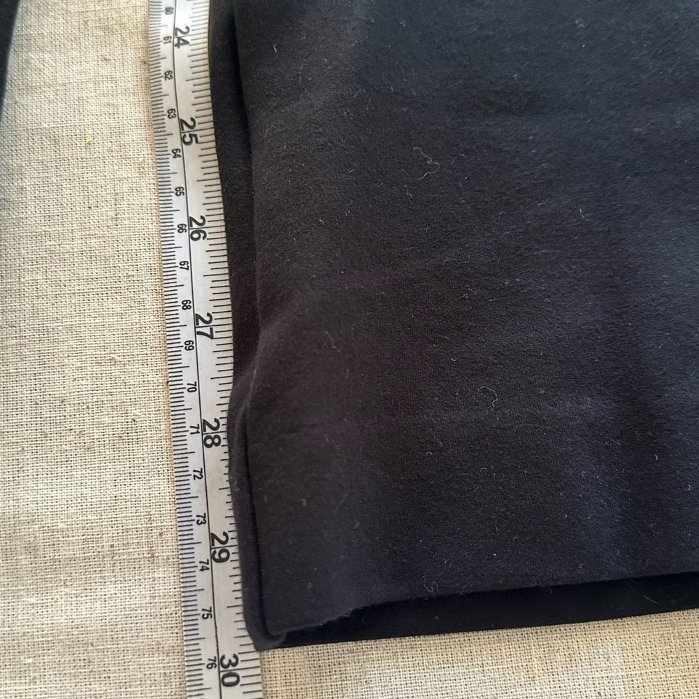 Anthropologie Maeve Black Stretch Trouser Pants Women Size 0 Wide leg CBK chic - Picture 10 of 10